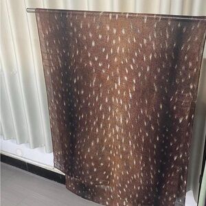 Fawn Print Modal Hijab